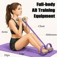 thumbnail image 3 of 2026 Multifunction Elastic Yoga Resistance Band – 35/45LB Pedal Resistance Band with Measuring Tape, Full Body Workout Band for Home Exercise, 3 of 7