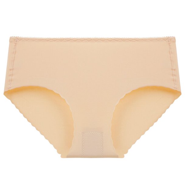 Sujetador Sexy de una pieza para mujer, ropa interior transpirable inalámbrica, lencería sencilla de realce, Bralette sin costuras, Color caramelo, нижнее белье Tan Jianjun unisex