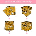 thumbnail image 6 of RATGDN Collapsible Fabric Cube Storage Bin with Double Handles for Living Room Bedroom Office Black - Lemon Juice Fruit, 6 of 7