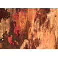 thumbnail image 1 of Ahgly Company Indoor Rectangle Oriental Orange Industrial Area Rugs, 4' x 6', 1 of 4