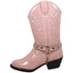 thumbnail image 1 of Botas rosadas para niñas occidentales - Talla EE. UU.: 11 Smoky Mountain Boots 1179C-11R, 1 of 1