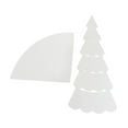 thumbnail image 1 of Abbracc 7Pcs/Set Xmas Tree Quilting Cutting Template DIY Sewing Tools Arts Crafts Sewing M, 1 of 9