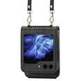 thumbnail image 3 of Magnetic Clasp Case for Samsung Galaxy Z Flip 5 Cover,Luxury PU Leather Shockproof Folding Kickstand Card Holder Pocket Wallet Crossbody Strap Handbag Phone Case for Samsung Galaxy Z Flip 5,Black, 3 of 8