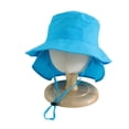 thumbnail image 4 of Byoo Boy Neck Flap Sun Protection Bucket Hat Wide Curved Brim Adjustable Fishing Camping Caps, 4 of 4