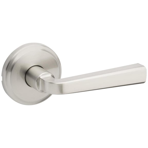 Kwikset 720Tdl Trafford Passage Door Lever Set - Nickel