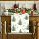 thumbnail image 1 of Camino de Mesa Navideño de 33 X 183 Cm | Decoración Navideña de Poliéster Multicolor | Diseño de Copos de Nieve y Árboles Invernales | Decoración Duradera y Lavable para Fiestas En La Cocina, 1 of 6