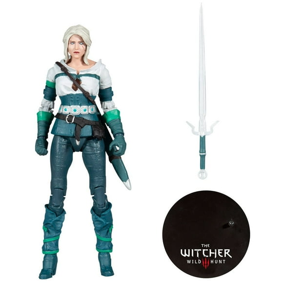 McFarlane Figura de Accion: The Witcher Gamming - Ciri Elder Blood 7 Pulgadas McFarlane Toys Figura Coleccionable