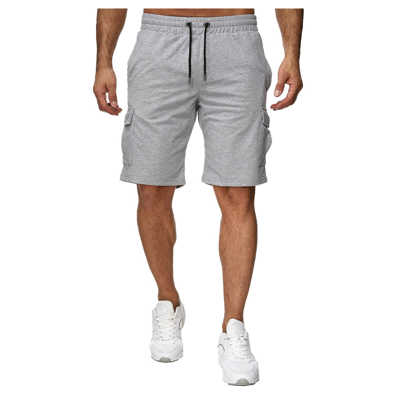 Mens Jorts Loose Fit Denim Cargo Shorts Plus Size Hip Hop