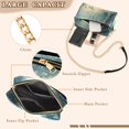 thumbnail image 3 of FORMRS Women Crossbody Purse with Chain Strap Vegan Leather Shoulder Handbag, Night Forest Scene, 3 of 7