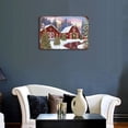 thumbnail image 4 of Chic Shabby Tin Sign, Country Style, Rustic Farmhouse Sign, Red Cabin Poster For Bedroom Living Room Bathroom Kitchen Man Cave Wall Decor, Garage Sign, Yard Sign 12x8 inches, 4 of 8