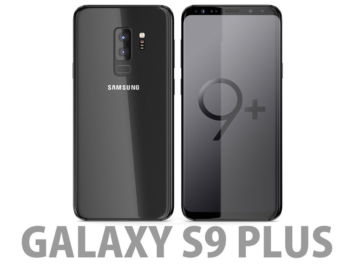 Samsung Galaxy S9 Plus Sm-g965u 64gb Factory Unlocked Android Smartphone Refurbished, Black