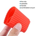 thumbnail image 4 of Uxcell Cup Silicone Covers Heat Resistant Protective Anti-Slip 2pcs Red, 4 of 5