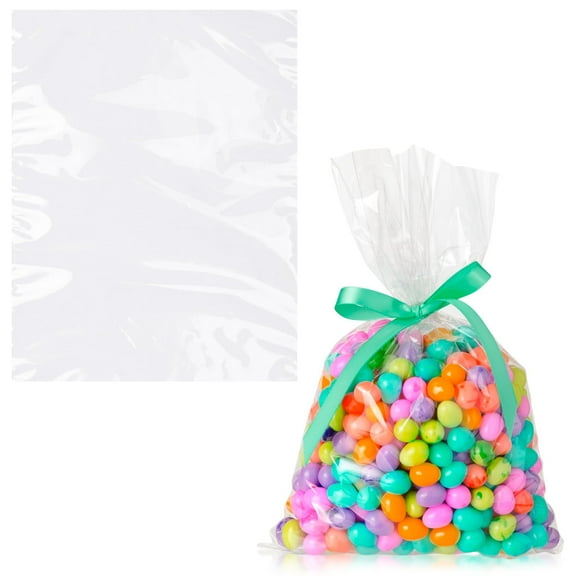 Clear Packing Bags, 2 Mil Poly Shipping Mailers, 1000 Count, 9 x 12 in