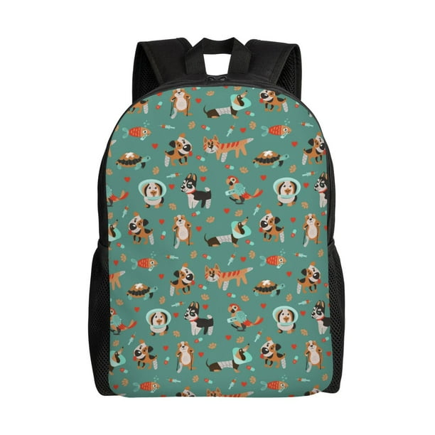 Balery Veterinary Clinics Mochila - Mochila Estilosa y Duradera para Laptop de 15 Pulgadas con Tela Oxford Impermeable