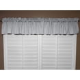 thumbnail image 3 of Solid Poplin Window Valance 58" Wide Silver, 3 of 4