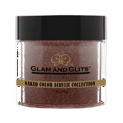 GLAM & GLITS - Nail Acrylic Color Powder from NAKED COLOR Collection - NCAC430 ROASTED CHESTNUT