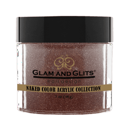 GLAM & GLITS - Nail Acrylic Color Powder from NAKED COLOR Collection - NCAC430 ROASTED CHESTNUT