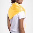 thumbnail image 5 of Fgnfyis Women Fashion Satin Square Head Scarf Lightweight Neckwear Bandana Neckerchief Hair Accessory Yellow One Size, 5 of 8