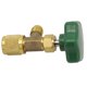 thumbnail image 2 of 1Pcs 2.76x1.57in Tap Valve Bottle Opener CT341 Air Conditioning For 7/16 28unf Thread Green Metal Opening Valve, 2 of 10