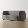 thumbnail image 5 of Furniture of America Sonya Tuxedo Style Upholstered Boucle Fabric Charcoal Gray Sofa, 5 of 11