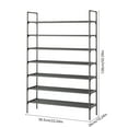 thumbnail image 3 of Amzcrzy Shoe Rack Shoe Rack Extra Large Shoe Storage Rack Shoe Storage Rack Sturdy Shoe Rack for Wardrobes Garages and Hallways Stackable Shoe Rack for Entrance Shoe Rack Dresser, 3 of 7
