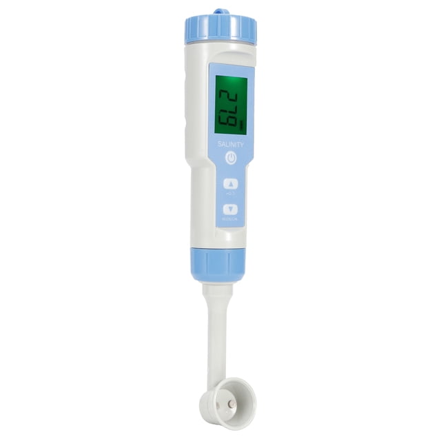 ZPSHYD Probador de medidor de salinidad a Prueba de Agua IP67, medidor de salinidad a Prueba de Agua IP67 para medición de concentración de Sal de Alta precisión de Alimentos