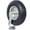 Black + Rubber#9, variant on 10 Inch Pneumatic Caster Wheels with Rigid Plate, 2-Pack Fixed Casters for Manual Applications, 300 lbs Load Capacity, 5/8 Inch Bore Centered Axle, Black Rubber Tires