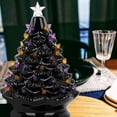 thumbnail image 5 of Christmas Mini Ceramic Tree Festive Christmas Tree Décor Vintage Desktop Decoration Winter Tree Holidays Party Supplies, 5 of 5