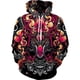 thumbnail image 4 of Sudadera con capucha con estampado 3D de samurái japonés para hombre, ropa de calle moderna con personalidad, sudadera con capucha de manga larga estilo Harajuku, 4 of 4