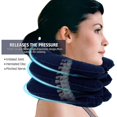thumbnail image 2 of Cervical Traction Device And Inflatable Adjustable Neck Expander For Neck Support, Neck Traction And Cervical Pain Relief Gray, 2 of 5