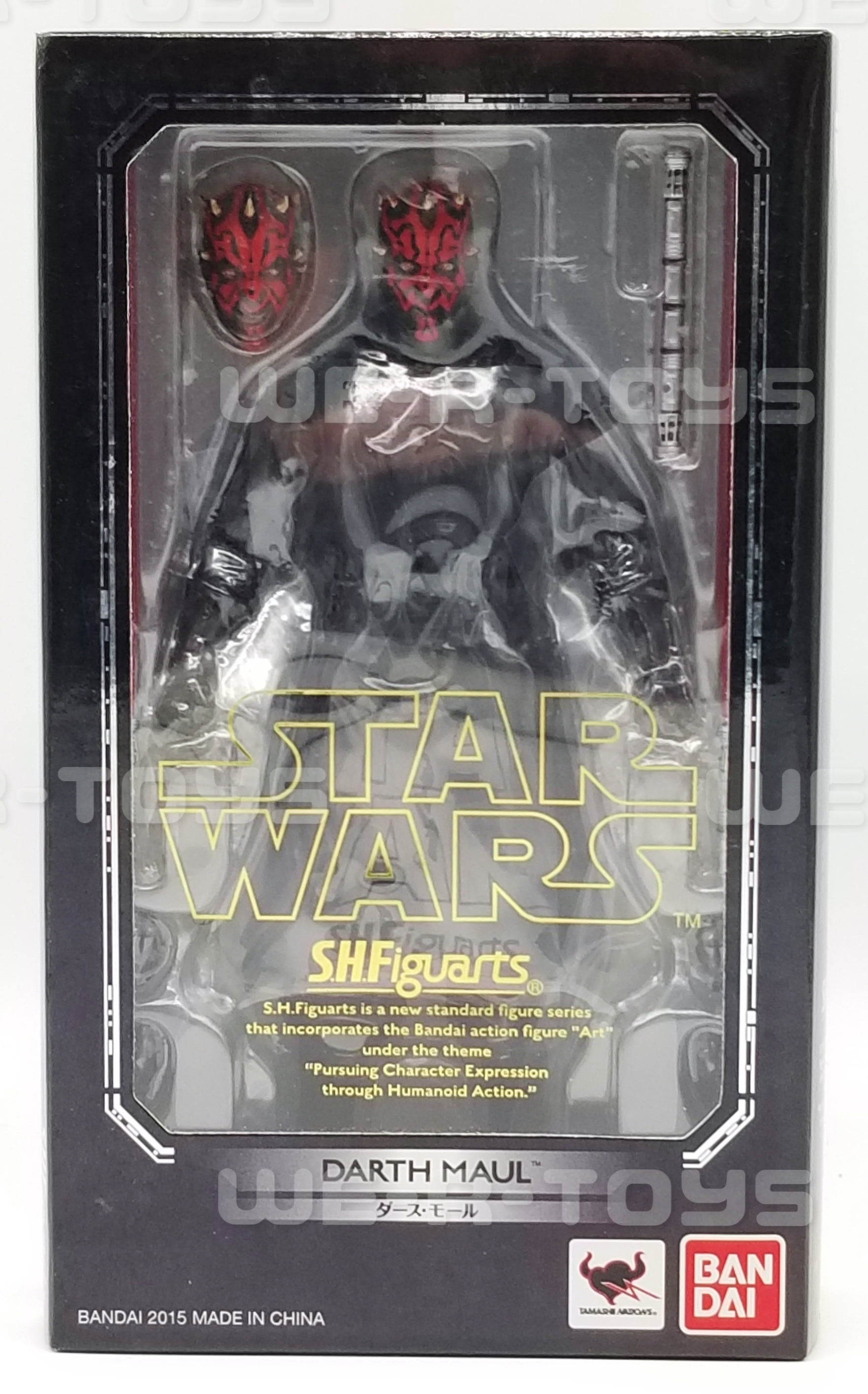 Star Wars S.H.Figuarts Darth Maul Action Figure Bandai Tamashi Nations NRFB