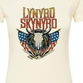thumbnail image 3 of Lynyrd Skynyrd - Americana Steer Skull - Juniors Fitted Graphic T-Shirt, 3 of 5