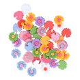 thumbnail image 4 of 50 Unids Mini Flor de Resina Colores Mezclados Sin Agujero Daisy Encantos de Espalda Plana Flores de Margarita Cameo para Pegar Joyería DIY Pendientes Anillos ANGGREK Otros, 4 of 8