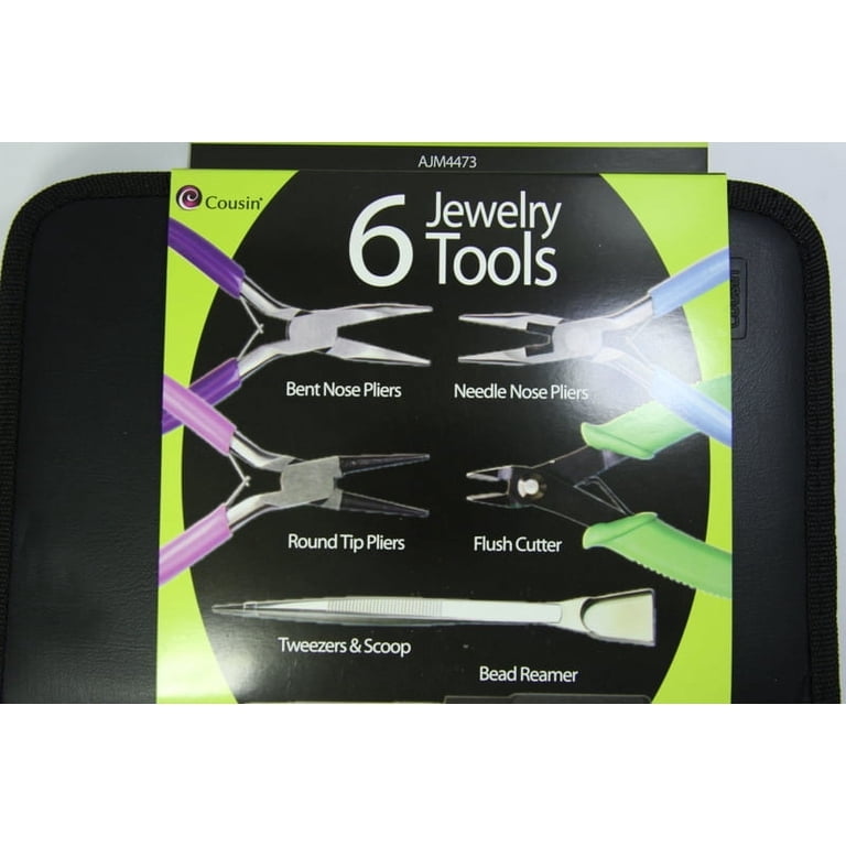 6-Piece Jewelry Making Tool Set with Storage Case photo 2