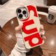 thumbnail image 2 of supreme Gafas De Sol Gato Y Perro Manvel spiderman Marca luxu Funda Para iphone 15 14 11 13 12 X XS Pro Max xr Mini 7 8 plus Regalo De Vacaciones indeed metal Marco De Fotos Estuche A Prueba De Golpes, 2 of 3
