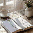 thumbnail image 4 of Flower Flower Bookmark Crochet Handmade Design Bookmark Practical Easter Crafts for Kids Crafts for Girls Ages 8-12 Drawing Craft Storage Drawers Arts And Crafts for Kids Ages 8-12 Boys Craft Storage, 4 of 6