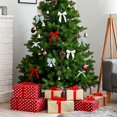 thumbnail image 4 of 5 Rolls Christmas Ribbon 1.5 inch Wide Decorative Ribbon for Gift Wrapping and Holiday Decorations Spring Flowers, 4 of 7