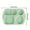 Mint Green, variant on Divided Plates with 5 Compartments, Portion Control Plate for Balanced Meals, Wheat Straw Dinner Tray Microwave and Dishwasher Safe, Reusable Compartment Plate for Home, Kitchen, and Party Use