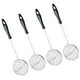 thumbnail image 5 of 4pcs acero inoxidable Coladeros Inicio Tamiz Coladeros Hot-pot Los coladores de cocina (negro), 5 of 6