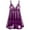 Purple, variant on Lingerie for Women Spaghetti Strap Lace Night Gowns for Adult Women V Neck Soft Sleepwear Nighties for Women