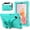 Green, variant on HCTian Compatible with Xiaomi Redmi Pad SE 8.7 inch Released 2024 Kids Case Cute Lightweight Shockproof Case EVA Foam Cover with Shoulder Strap & Stand Cover for Boys Girls