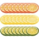 thumbnail image 1 of WORGEOUS 24 piezas Propiedades artificiales falsas de limón Mesa de comedor Modelo de fruta decorativa Foto de fotos, 1 of 9