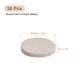 thumbnail image 2 of Muebles Deslizadores 36uds 1.3'' Redondos Auto Adhesivos Fieltro Unique Bargains para muebles pisos madera beige, 2 of 6