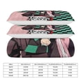 thumbnail image 2 of Demon Slayer: Kimetsu No Yaiba Bed Duvet Cover Microfiber Bedding Sets 3D Printed Lightweight 3 Piece Comforter Sets, 1 Duvet Cover And 2 Pillow Shams for Kids Boys Girls 79"x90", 2 of 7