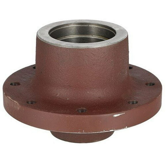 Front Wheel Hub - 8 Bolt fits Case 480C 480D 480E 580C 580D 580E 580K 580L 580M 580SK 580 Super L 580 Super M 1270 2390 2394 2590 2594 1370 A66759