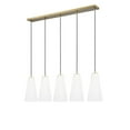 thumbnail image 5 of Z-Lite 5 Light Linear Chandelier, 5 of 8
