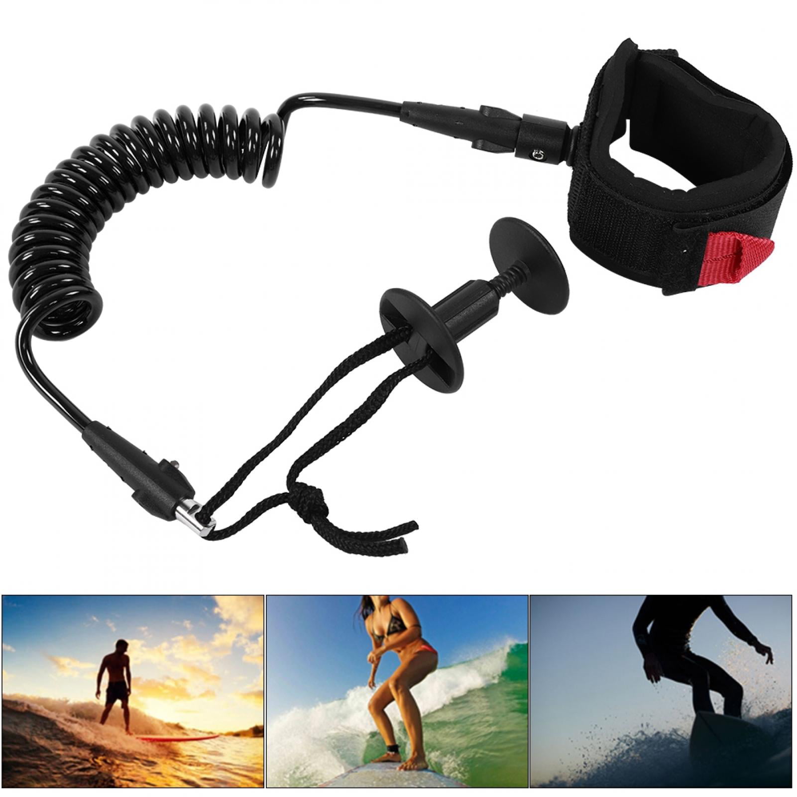 Details about   Surfing Bodyboard Coiled Wrist Leash Board Surfing Accessories 5.5MM/5ft S 