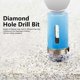 thumbnail image 2 of 3Pcs Diamond Hole Saw Drill Bit Granite Ceramic Concrete Marble Drilling Tools 20mm, 2 of 4