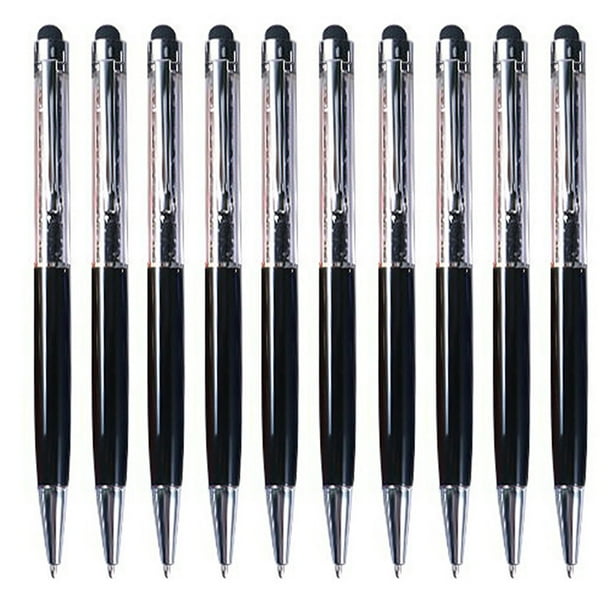 thinsony 10 Pieces Stylus Touch Pens Metal Ballpoint Pen School