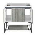 thumbnail image 3 of Marseille 36" Bathroom Vanity in Oak - Cabinet Only, 3 of 5